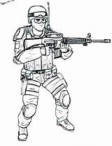 Pages Soldier Coloring Getcolorings sketch template