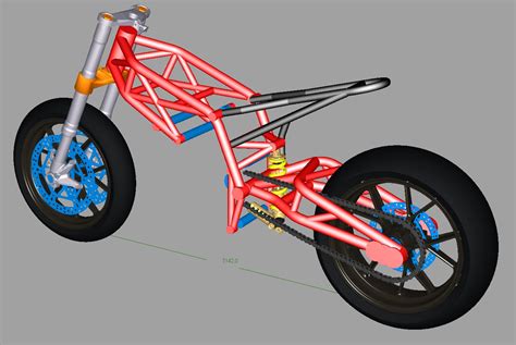 sheeking motorcycle blogs sv chassis design concept