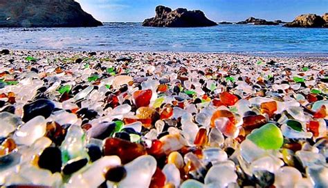 the broken glass beach of russia wonders of mother nature