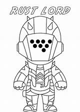 Fortnite Coloring Pages Spikes Figurine Warrior Suit Mini Printable Raskrasil sketch template