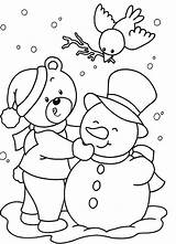 Coloring Winter Pages Christmas Kids Snowman Printable Precious Moments Time Drawing Sheets Color Toddlers Print Praying Getcolorings Prayer Happy Clipart sketch template