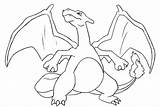 Charizard Coloring Pokemon Draw Advertisement Book sketch template