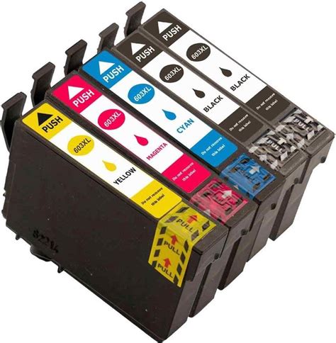 bolcom epson  inktcartridge multipack van  stuks met chip epson xl voor