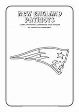 Coloring Nfl Pages Football Patriots Logos England Cool Teams American Team Logo Printable Kids Colouring Saints Downloadable Clubs Conference Sketchite sketch template