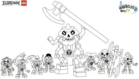 ninjago skeleton coloring pages learning   read