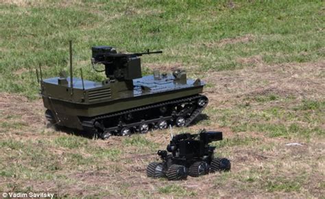 russia unveils killer robots  deadly range    miles