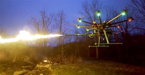ready flamethrower drones      sale