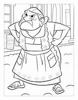 Coco Coloring Pages Grandma Angry Printable Kids Color sketch template
