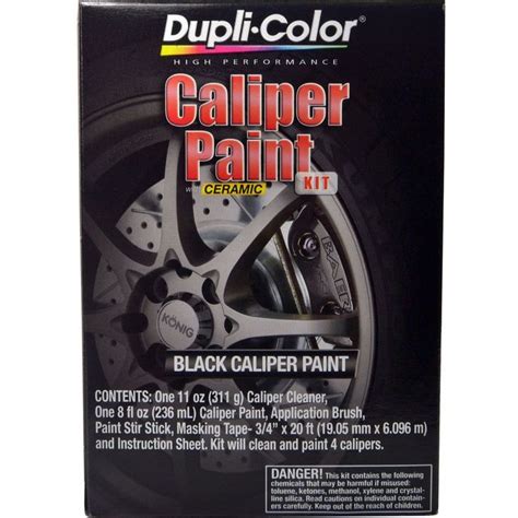 kit black caliper aerosol brake caliper black brush paint kit