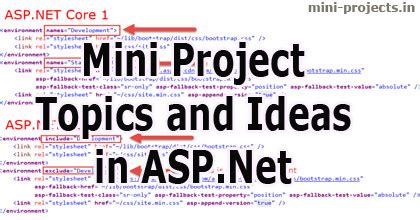 mini project topics  ideas  aspnet mini project ideas