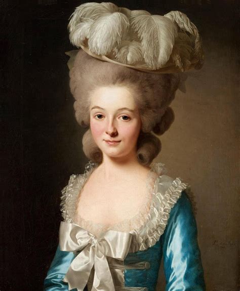 french lady called mademoiselle de bionville  alexander roslin
