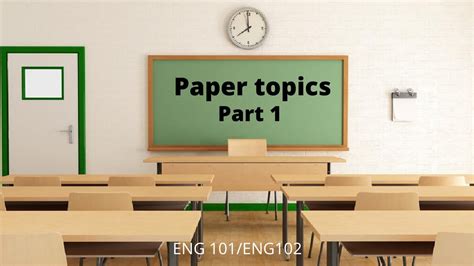 paper topics part  youtube