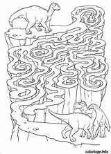 Labyrinthe Dinosaure Jeux sketch template
