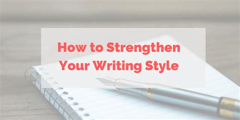 strengthen  writing style wordvice