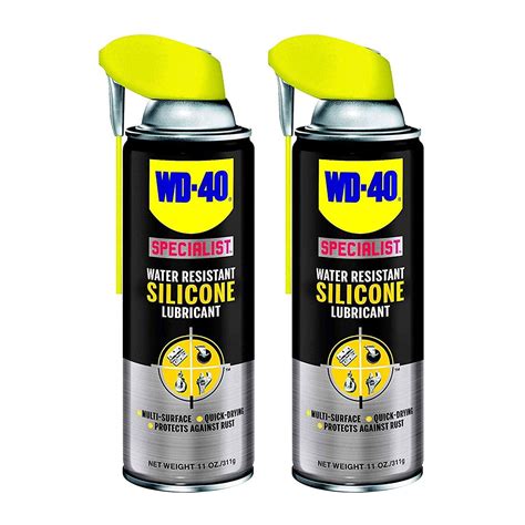 Wd 40 Specialist Water Resistant Silicone Lubricant With Smart Straw