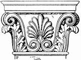 Corinthian Greek Column Columns Clipart Sketch Clip Drawing Architecture Pilaster Pilasters Drawn Tuscan Capital Corin Draw Corinthians Thian Gif Getdrawings sketch template