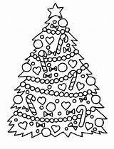 Coloring Christmas Pages Tree Trees Printable Kids Color Sheets Print Xmas Colouring Printables Children Ornaments Sheet Weihnachtsbaum Holiday Cute Noel sketch template