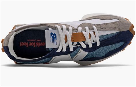 new balance x levi s collab 327 trainers running shoes