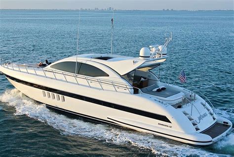 72 Mangusta Yacht 9795 Luxury Motor Boat Rental Miami Fl