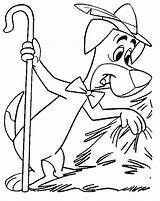 Coloring Pages Huckleberry Hound Morning Colouring Cartoons Saturday Looney Toons Sheet Books Bear Choose Board Adult Cartoon sketch template