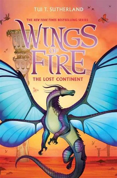 wings  fire   lost continent  tuit sutherland hardcover