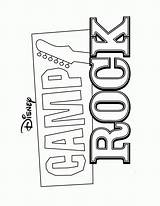 Coloring Rock Camp Pages Popular sketch template