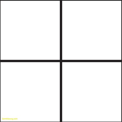 blank  square template