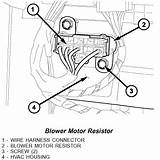 Blower Resistor Motor Located Connector Wrangler Where Unlock Disconnect Harness Wire sketch template
