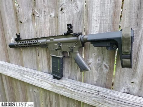 Armslist For Sale New Ar 15 300 Blackout Pistol Bccf Custom Build