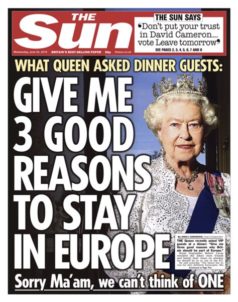 anorak news queen    guests   good reasons  stay  europe