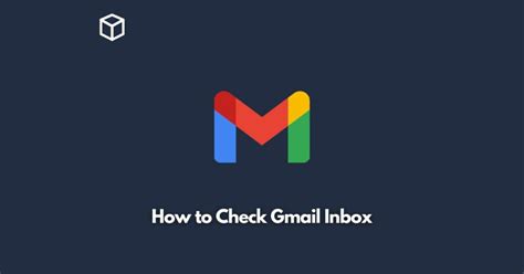check gmail inbox programming cube