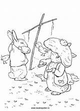 Rabbit Peter Coloring Pages Potter Beatrix Printable Velveteen Book Colouring Brer Drawing Kids Color Movie Print Fun Getcolorings Template Getdrawings sketch template