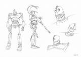 Giant Iron Sketch Deviantart Robot Coloring Pages Tattoo Sketches Drawing Choose Template Fer Tattoos Animation Character Wallpaper Am Reference Board sketch template