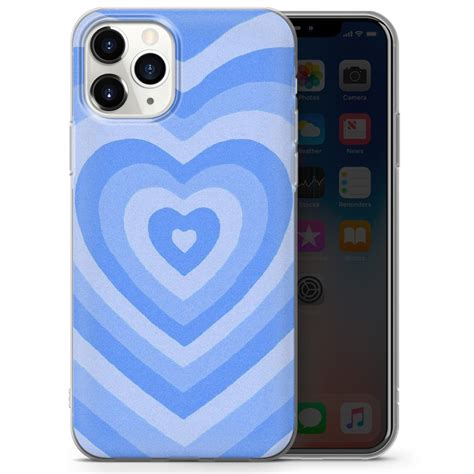 hearts phone case heart cover fit  iphone  pro   etsy