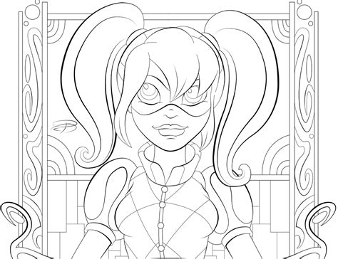 dc super hero girls coloring pages coloring pages