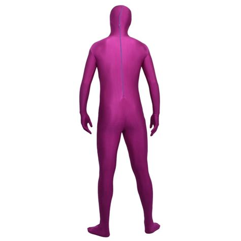 purple zentai spandex outfit super  studio