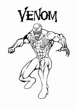 Coloring Venom Dibujos Colorare Mewarnai Carnage Deadpool Boys Rincondibujos Navegación Entradas Rincon Disegni Simbionte Superhéroes sketch template