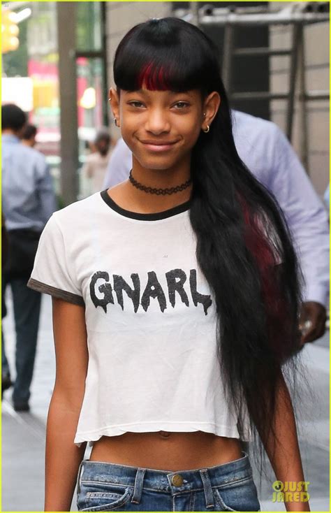 Willow Smith Rocks Long Hair Extensions In New York City Photo