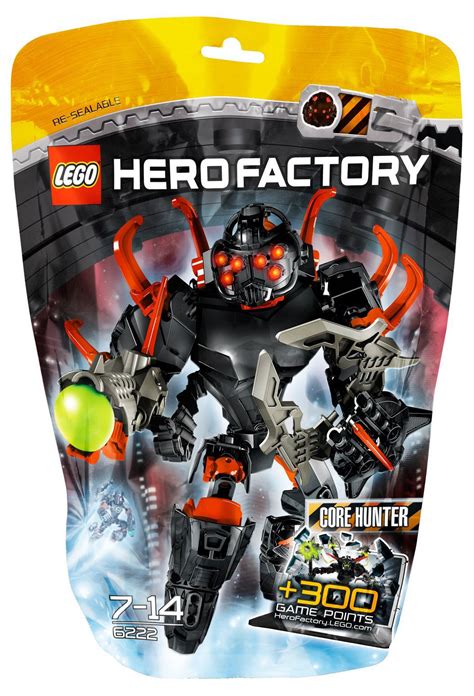 lego hero factory  pas cher core hunter