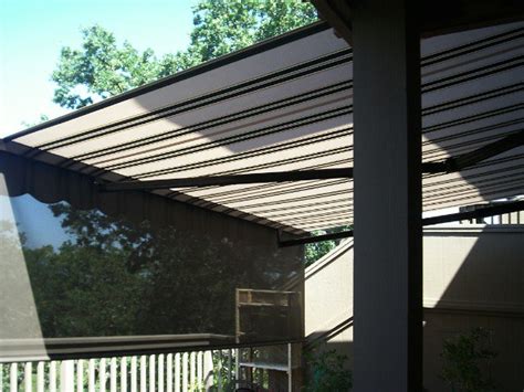 dark brown retractable awning european rolling shutters  flickr