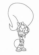 Coloring Trollz Sapphire Pages Character sketch template