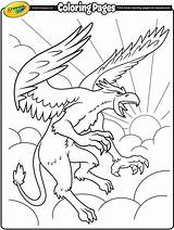 Coloring Crayola Griffon Pages Dinosaur Sheets Choose Board sketch template