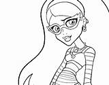 Monster High Coloring Yelps Ghoulia Lagoona Blue Sweetie Belle Coloringcrew Patrick Star Dibujo Pages sketch template