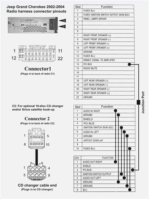 jeep commander stereo wiring diagram