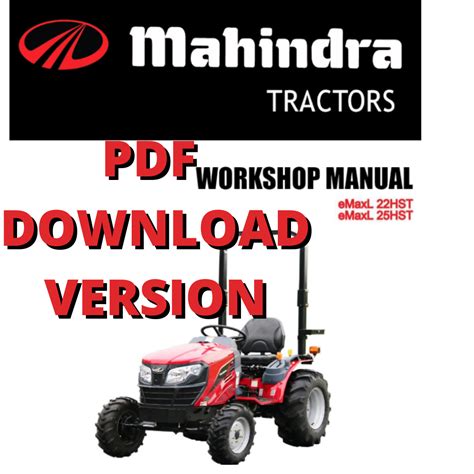 mahindra max  parts manual