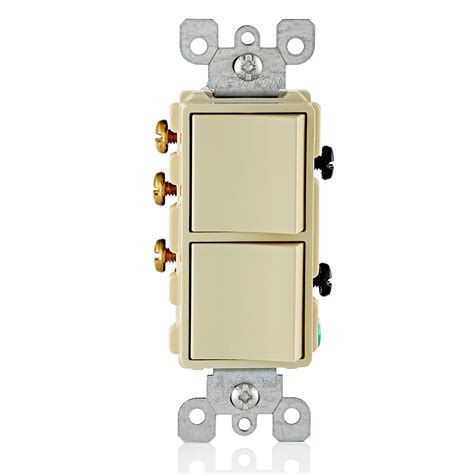 amp  volt decora single pole   ac combination switch leviton