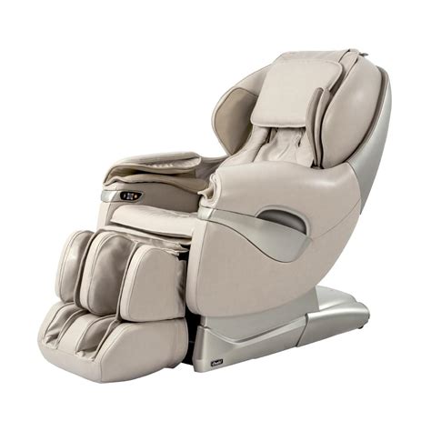 Titan Pro Series Tan Faux Leather Reclining Massage Chair Tp 8500cream