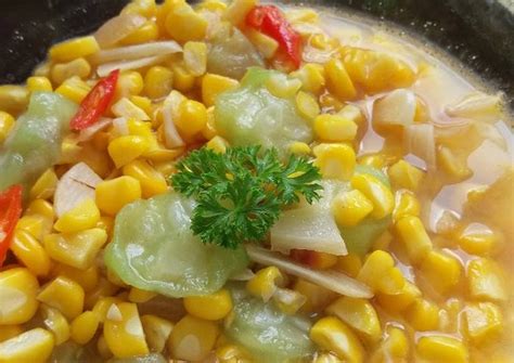 Resep Soup Jagung Oyong Simple Oleh Novalia Rika Cookpad