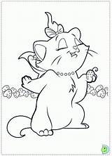 Coloring Marie Pages Cat Dinokids Disney Popular Library Clipart Close Coloringhome Cliparts sketch template