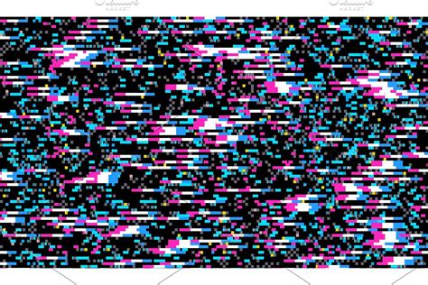 glitch texture pixel noise custom designed illustrations creative market